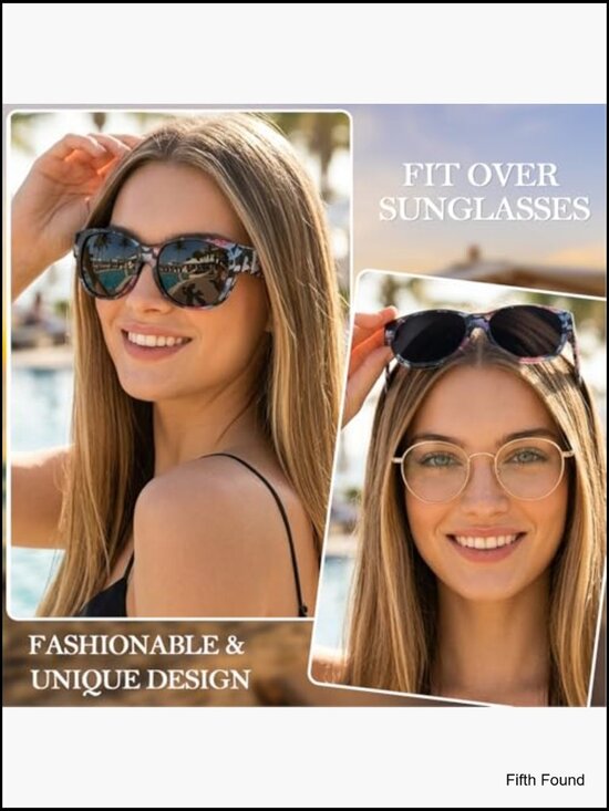 Polarized Over Glasses Sunglasses Fit Over Eyeglasses UV400 Wrap Around